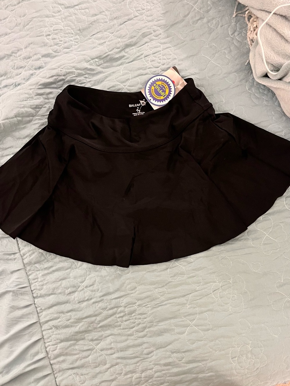 Baleaf Black Performance swim Skort
Size S 
New !